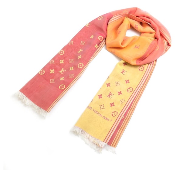 Louis Vuitton Monogram Silk Scarf - Picture 1 of 17